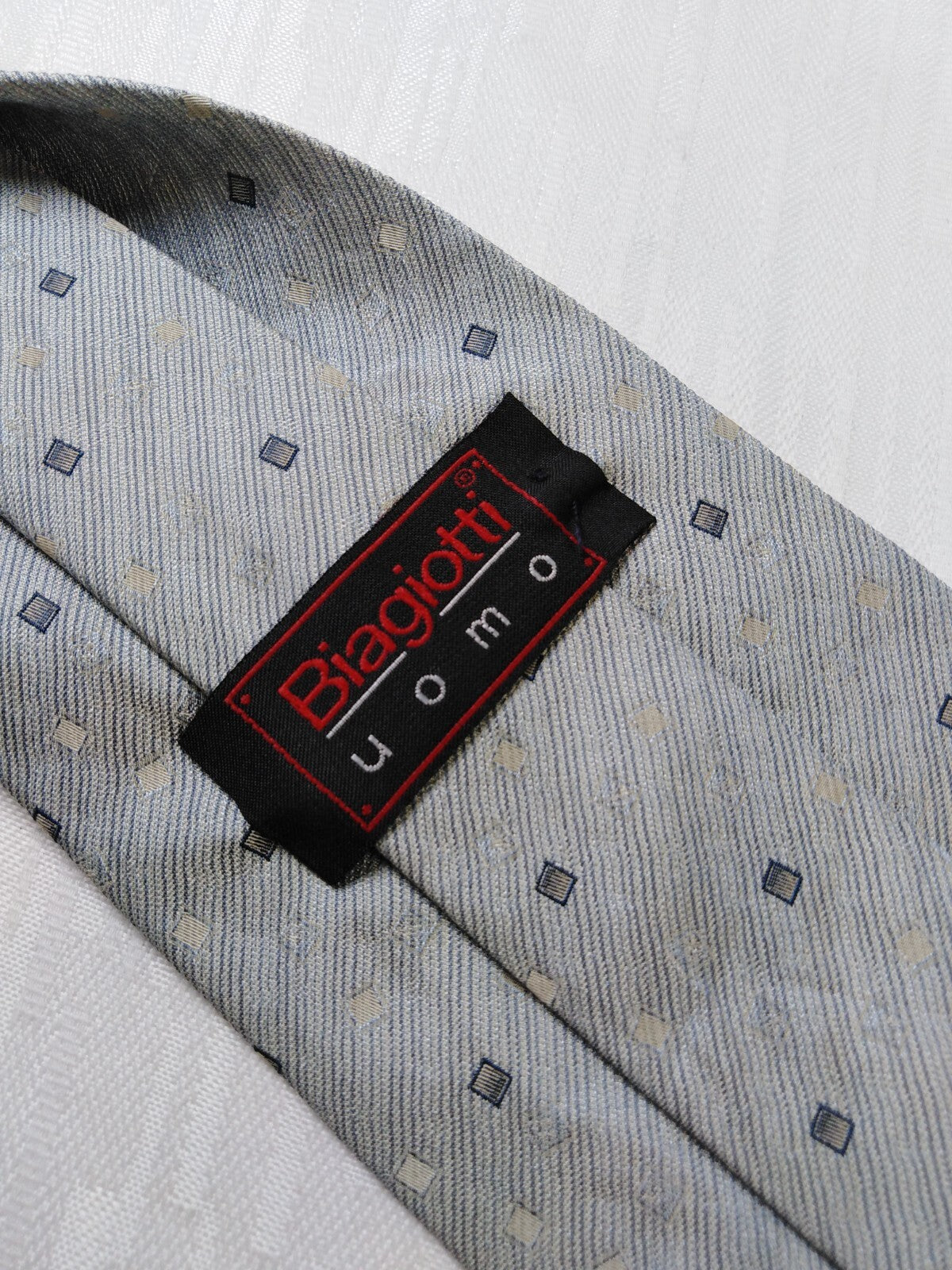 BIAGIOTTI 100% SILK TIE SETA CRAVATTA NECKTIE MADE IN ITALIA CLASSIC