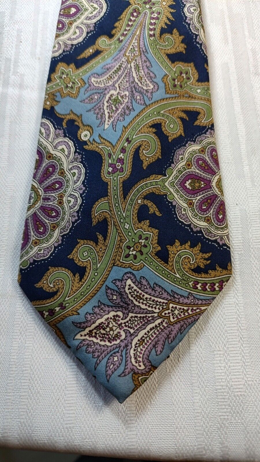 CHARLES JOURDAN 100%  SILK TIE SETA CRAVATTA NECKTIE MADE IN ITALY