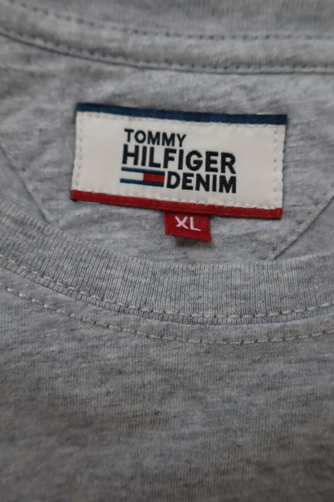 TOMMY HILFIGER MAGLIA UOMO TG XL MAN T-SHIRT CASUAL VINTAGE COTONE COTTON