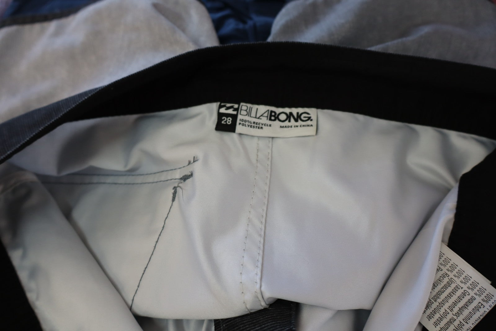 BILLABONG COSTUME PANTALONCINO MARE UOMO TG 28 MEN SWIMSUIT VINTAGE CASUAL