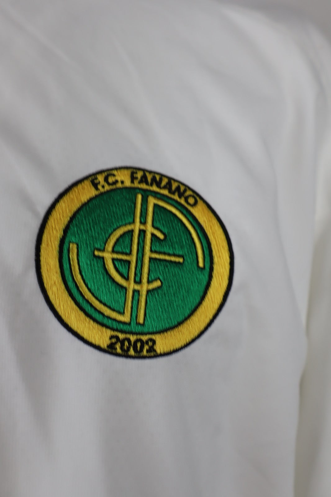 NIKE FC FANANO GIACCA SPORTIVA UOMO CALCIO Tg L MAN SOCCER VINTAGE JACKET