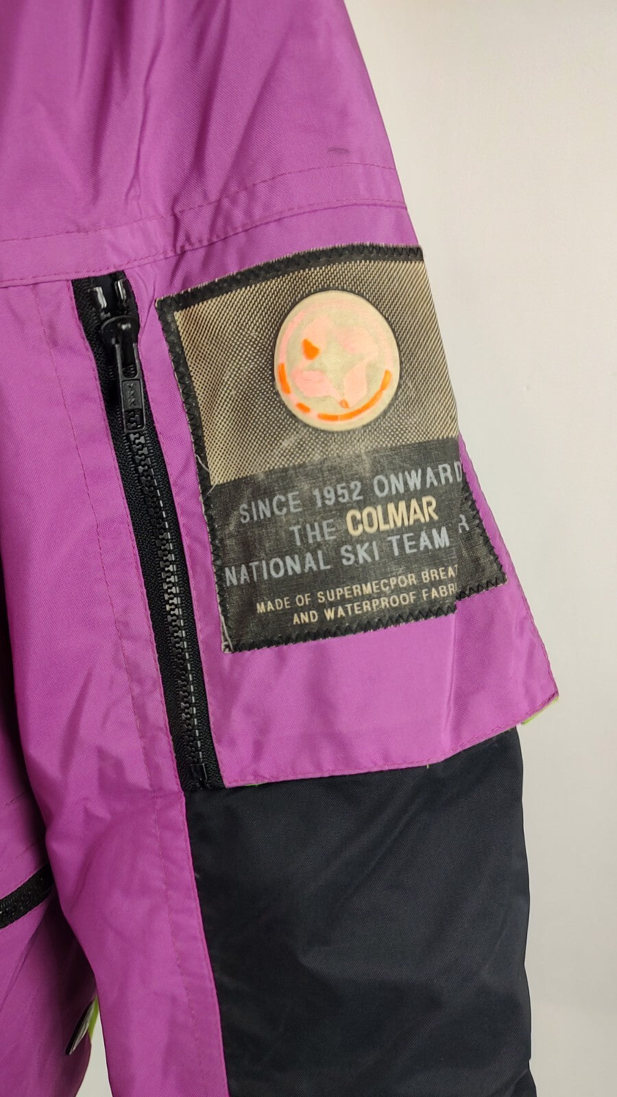 COLMAR GIUBBINO SCI TECNICO PIUMINO UOMO Tg 50 MAN CASUAL DOWN JACKET VINTAGE