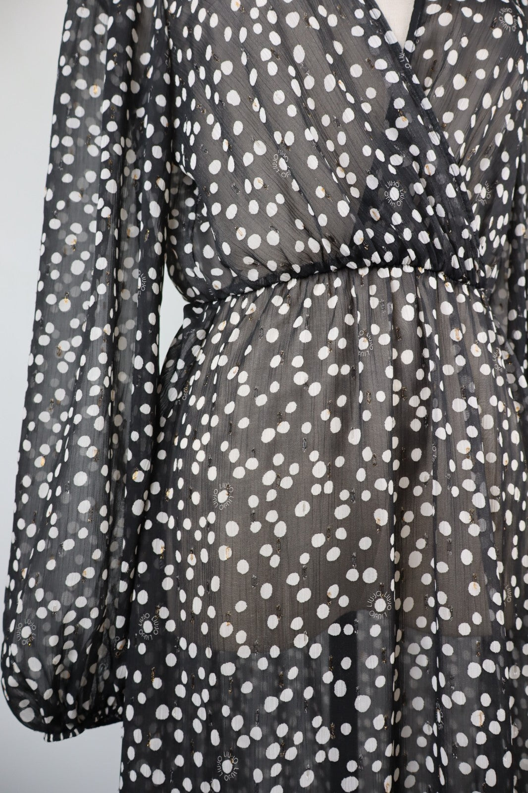 LIU JO VESTITO ABITO DONNA TG.  40 WOMAN CASUAL VINTAGE DRESS