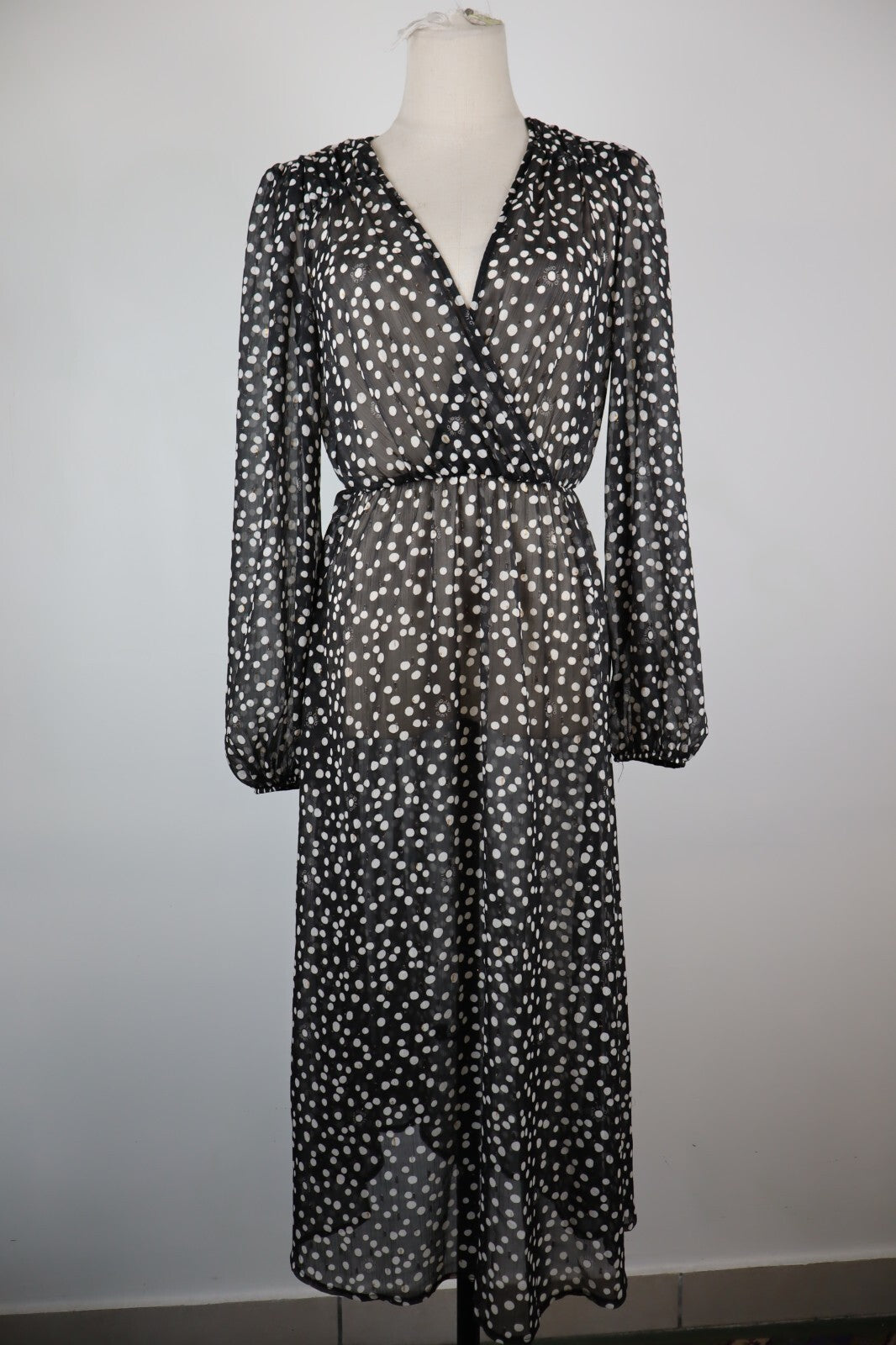LIU JO VESTITO ABITO DONNA TG.  40 WOMAN CASUAL VINTAGE DRESS