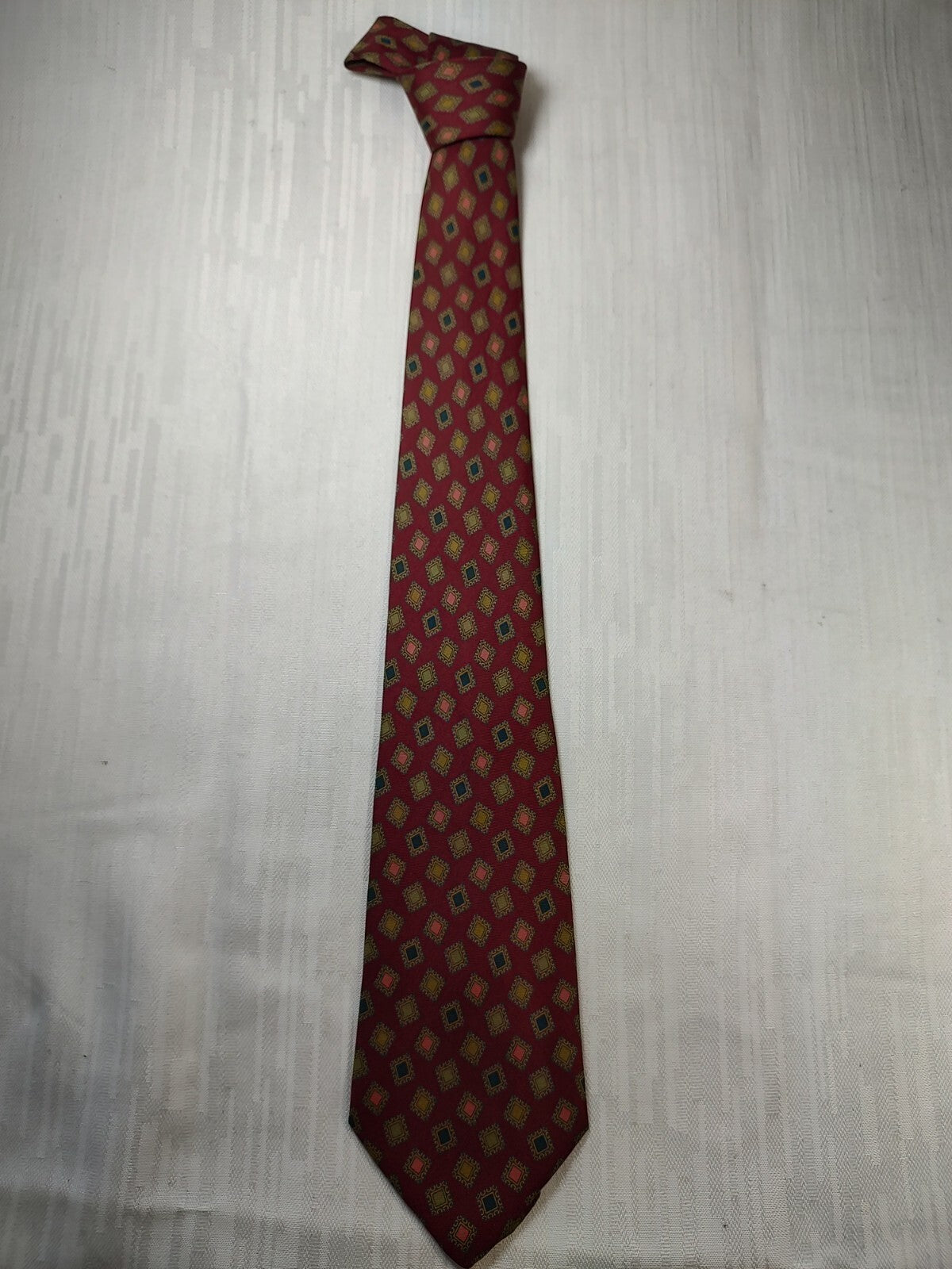 GUY LAROCHE 100% SILK TIE SETA CRAVATTA NECKTIE MADE IN ITALY CLASSIC