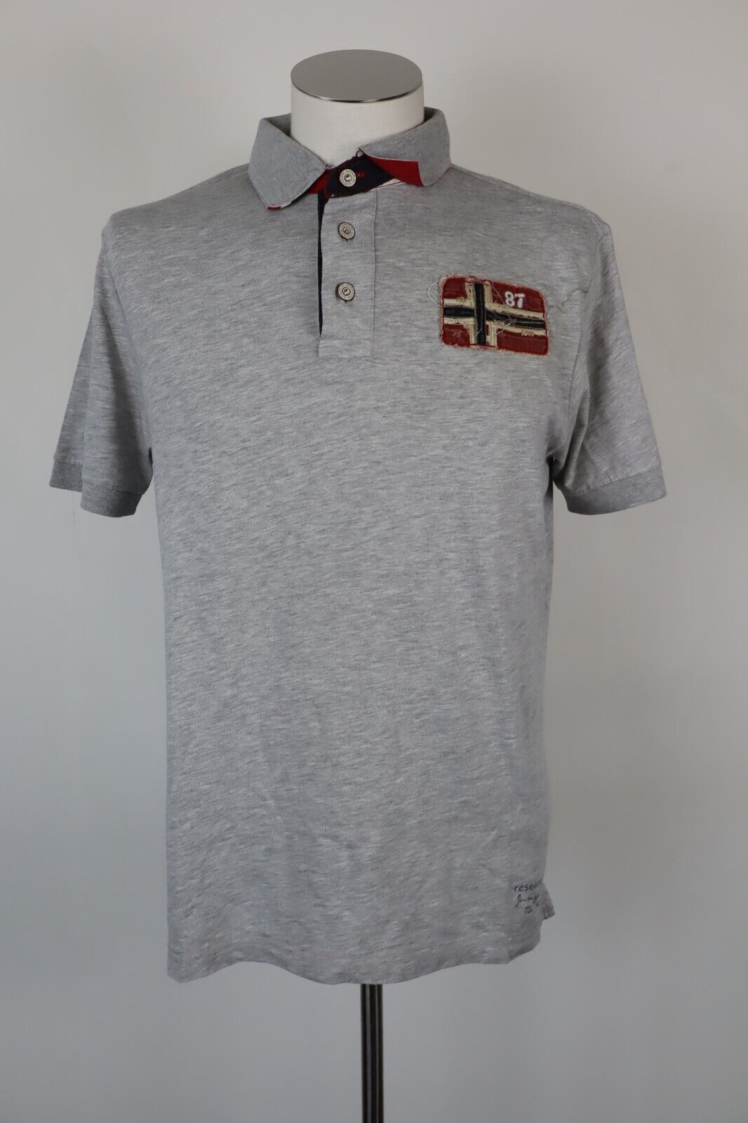 NAPAPIJRI MAGLIA POLO UOMO TG. L MAN POLO SHIRT CASUAL VINTAGE