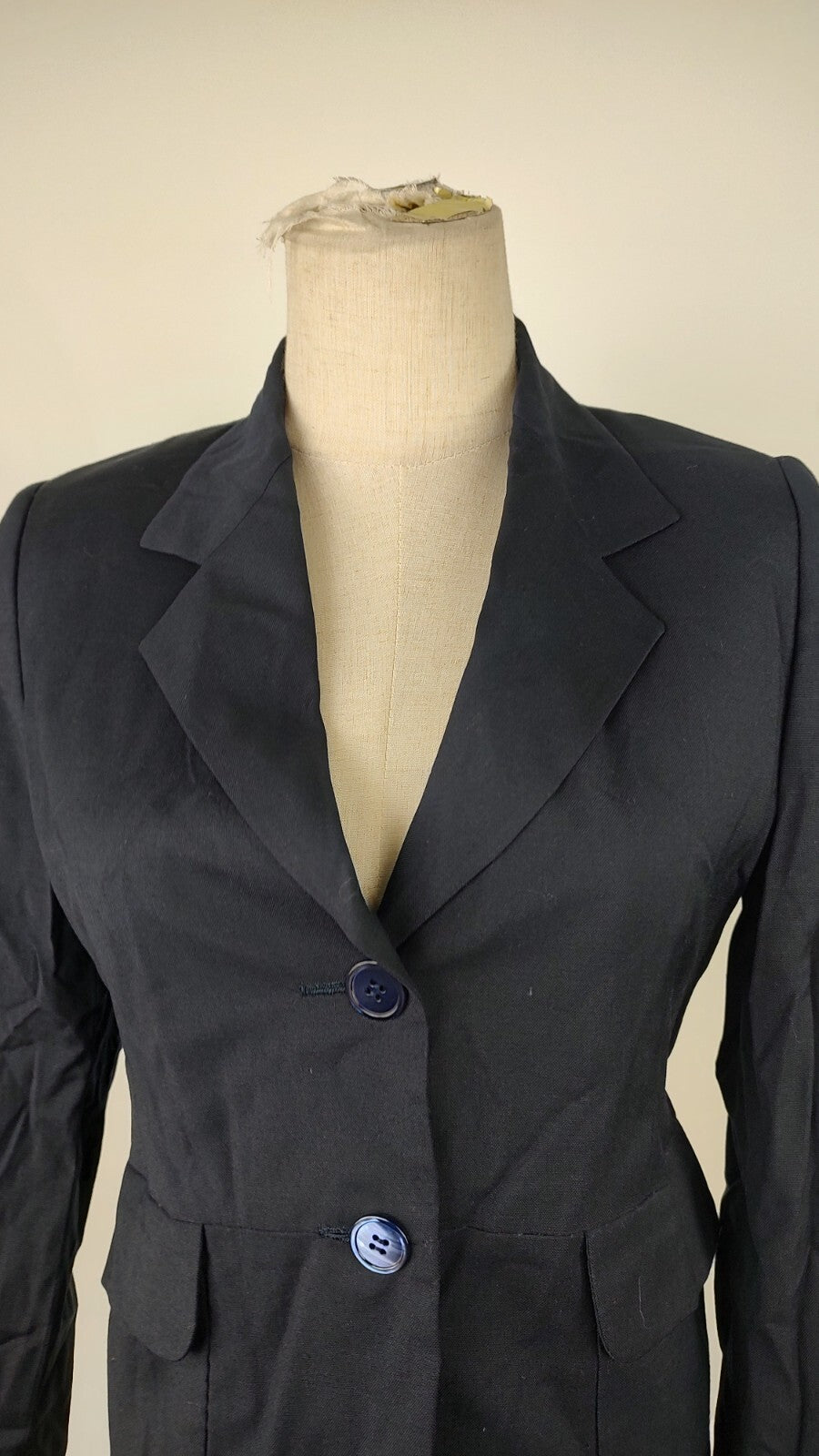 PIERRE CARDIN GIACCA LANA DONNA Tg 40 WOMAN CASUAL VINTAGE JACKET SUIT