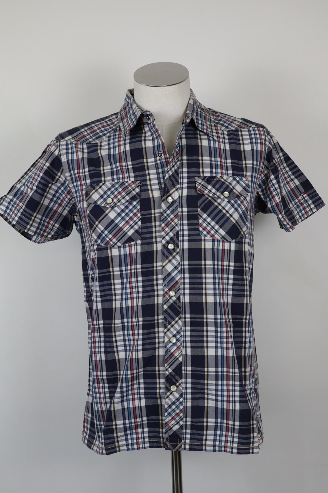 TOMMY HILFIGER CAMICIA UOMO TG S MAN CASUAL VINTAGE SHIRT COTONE SLIM FIT
