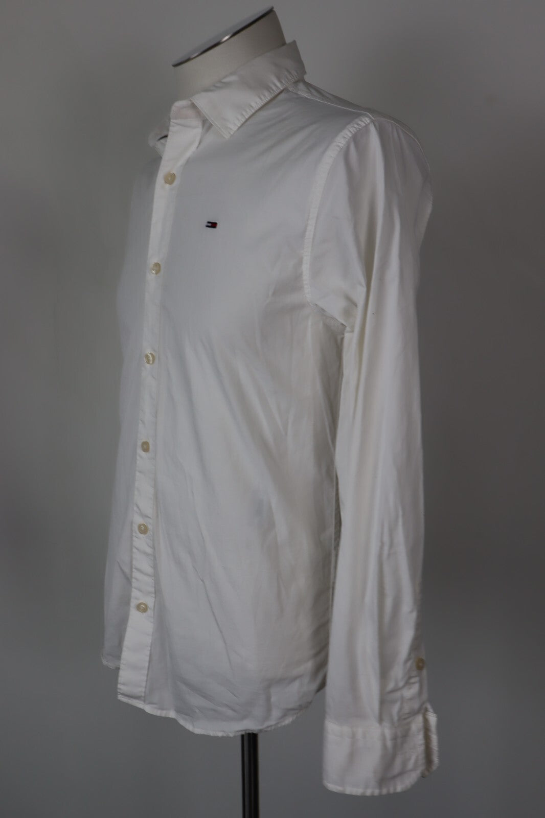 TOMMY HILFIGER CAMICIA COTONE SHIRT UOMO Tg. S MAN VINTAGE CASUAL COTTON