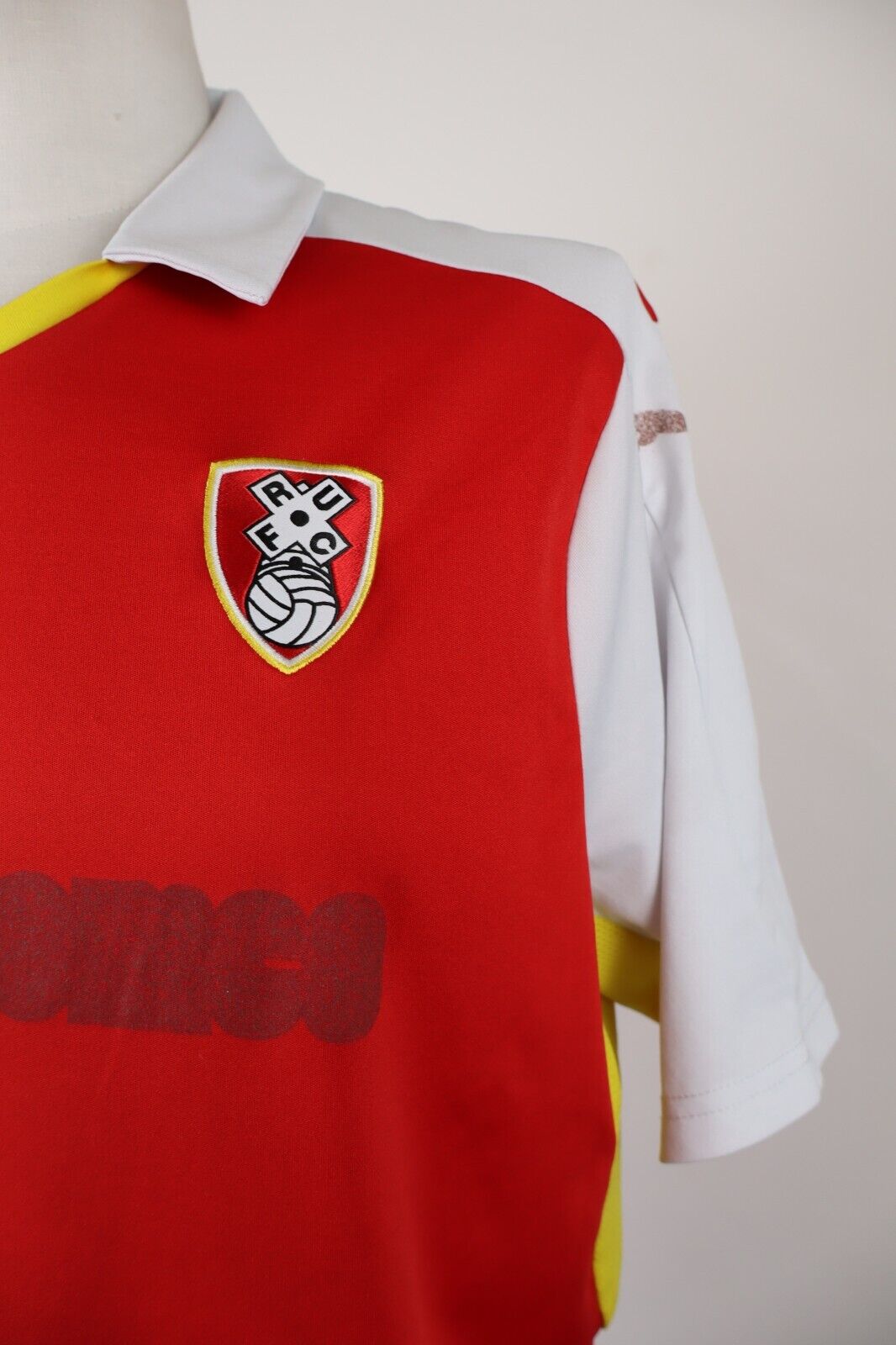 ROTHERHAM UFC PUMA MAGLIA CALCIO UOMO Tg XL SOCCER JERSEY SPORT VINTAGE T-SHIRT