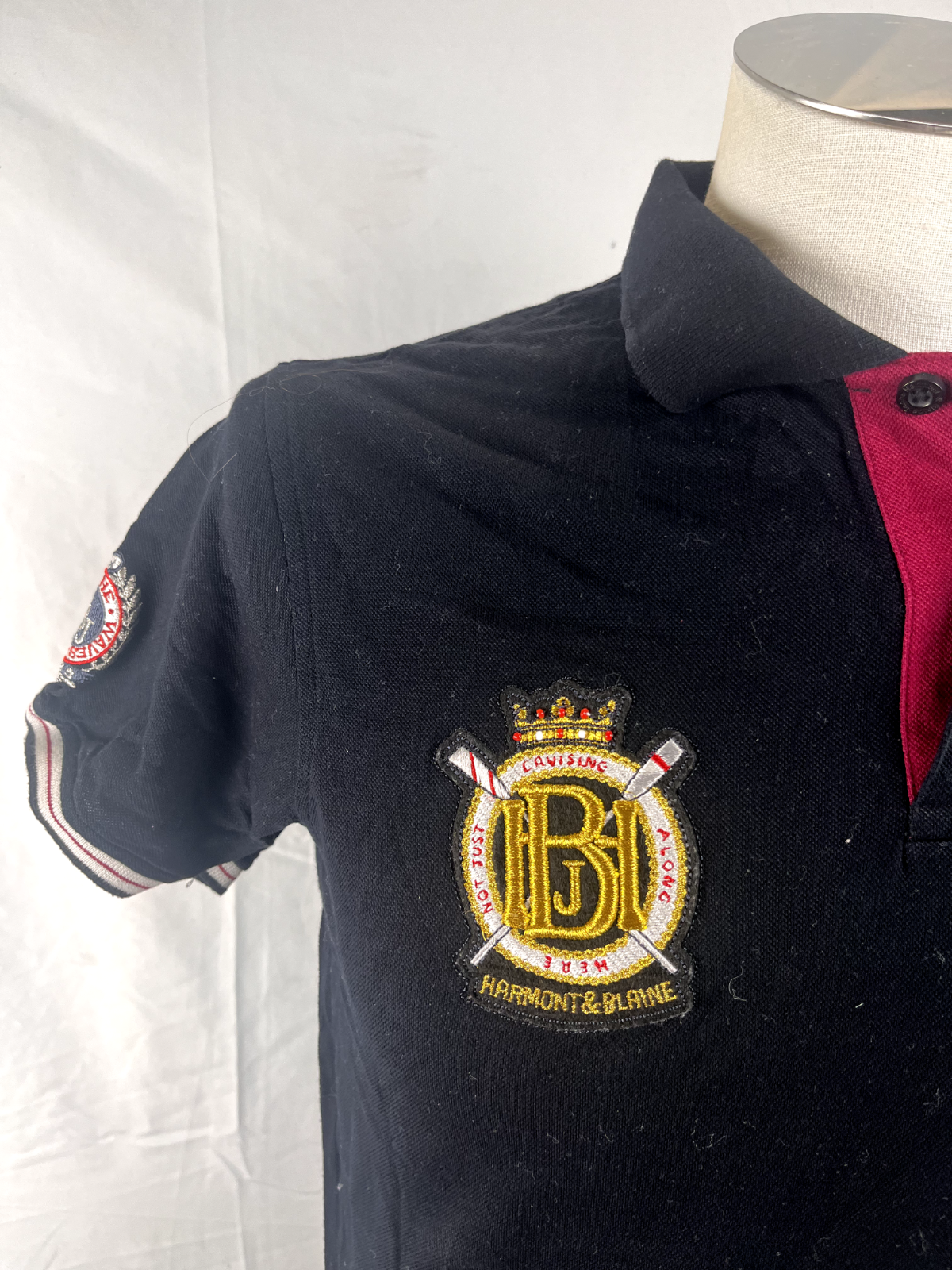HARMONT & BLAINE POLO MAGLIA UOMO COTONE TG. M MAN COTTON T-SHIRT VINTAGE