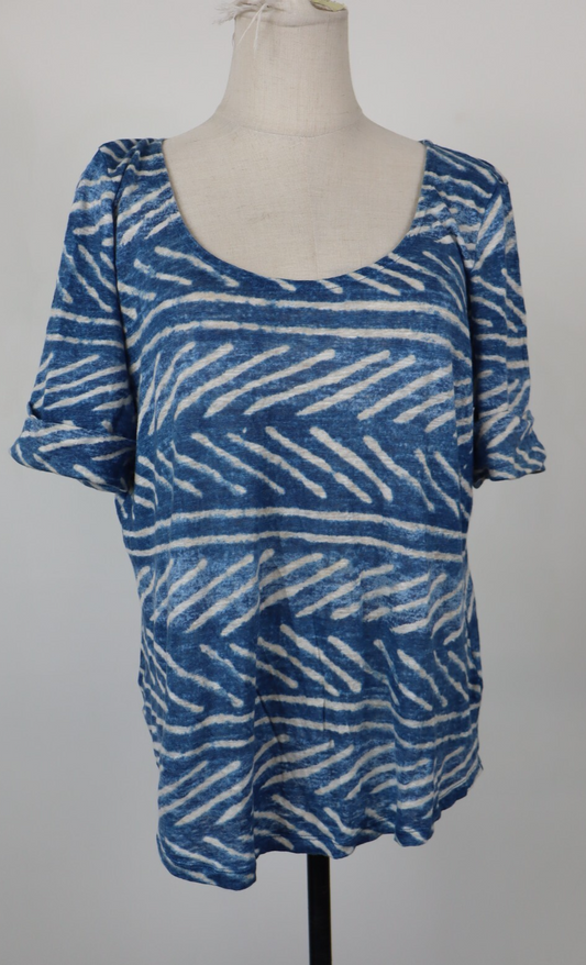 LAUREN RALPH LAUREN  MAGLIA DONNA TG. L WOMAN CASUAL VINTAGE T-SHIRT