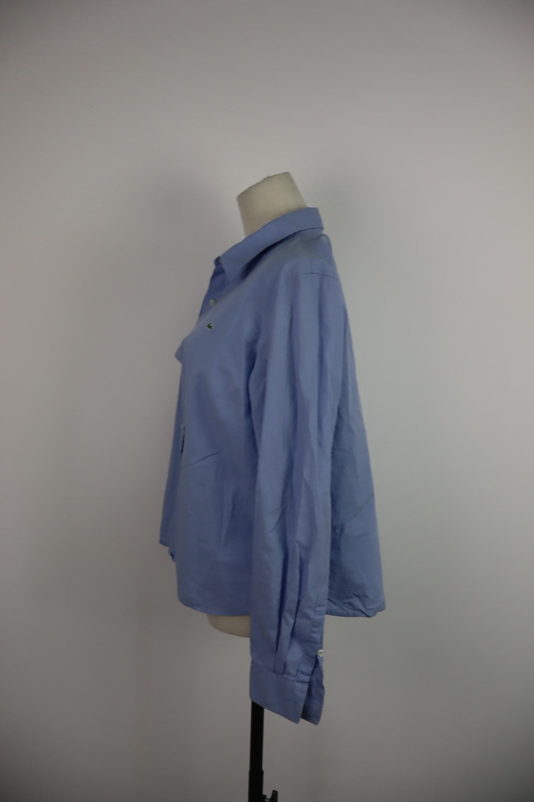 LACOSTE CAMICIA DONNA COTONE TG. 46 WOMAN COTTON SHIRT CASUAL VINTAGE BOTTONI