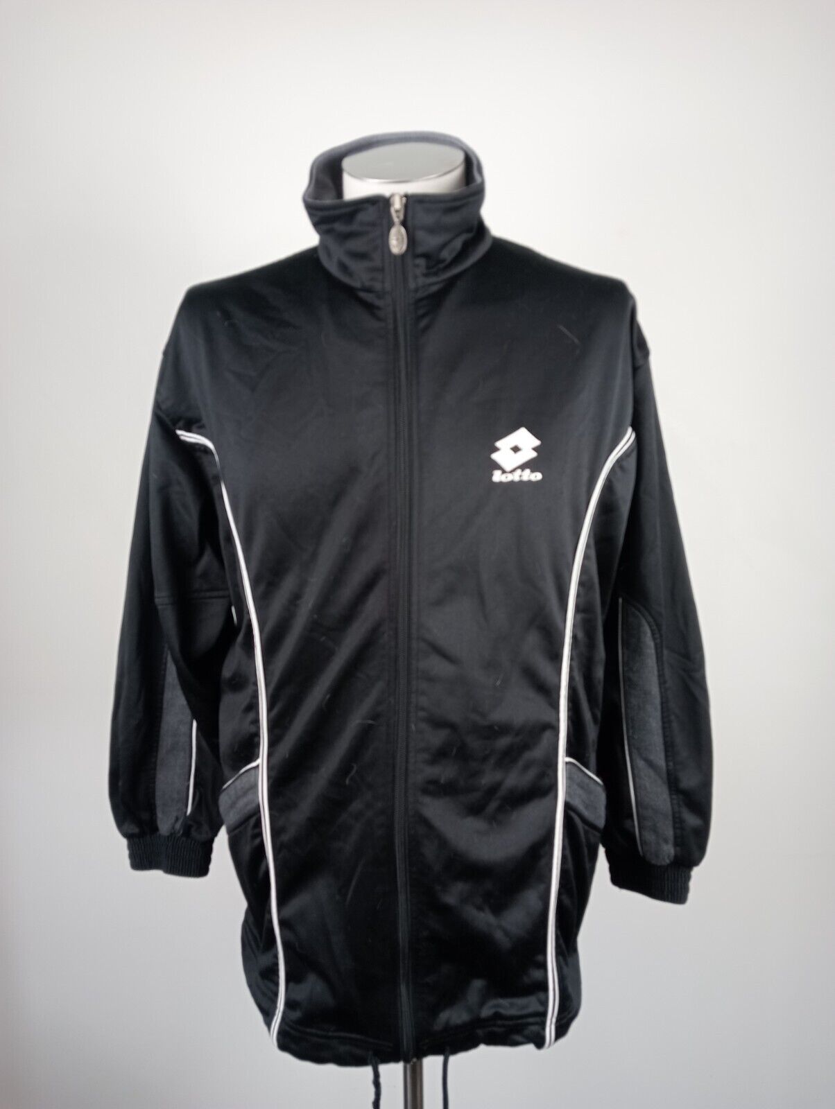 LOTTO FITNESS GIACCA SPORTIVA UOMO Tg. L MAN CASUAL SPORT JACKET VINTAGE