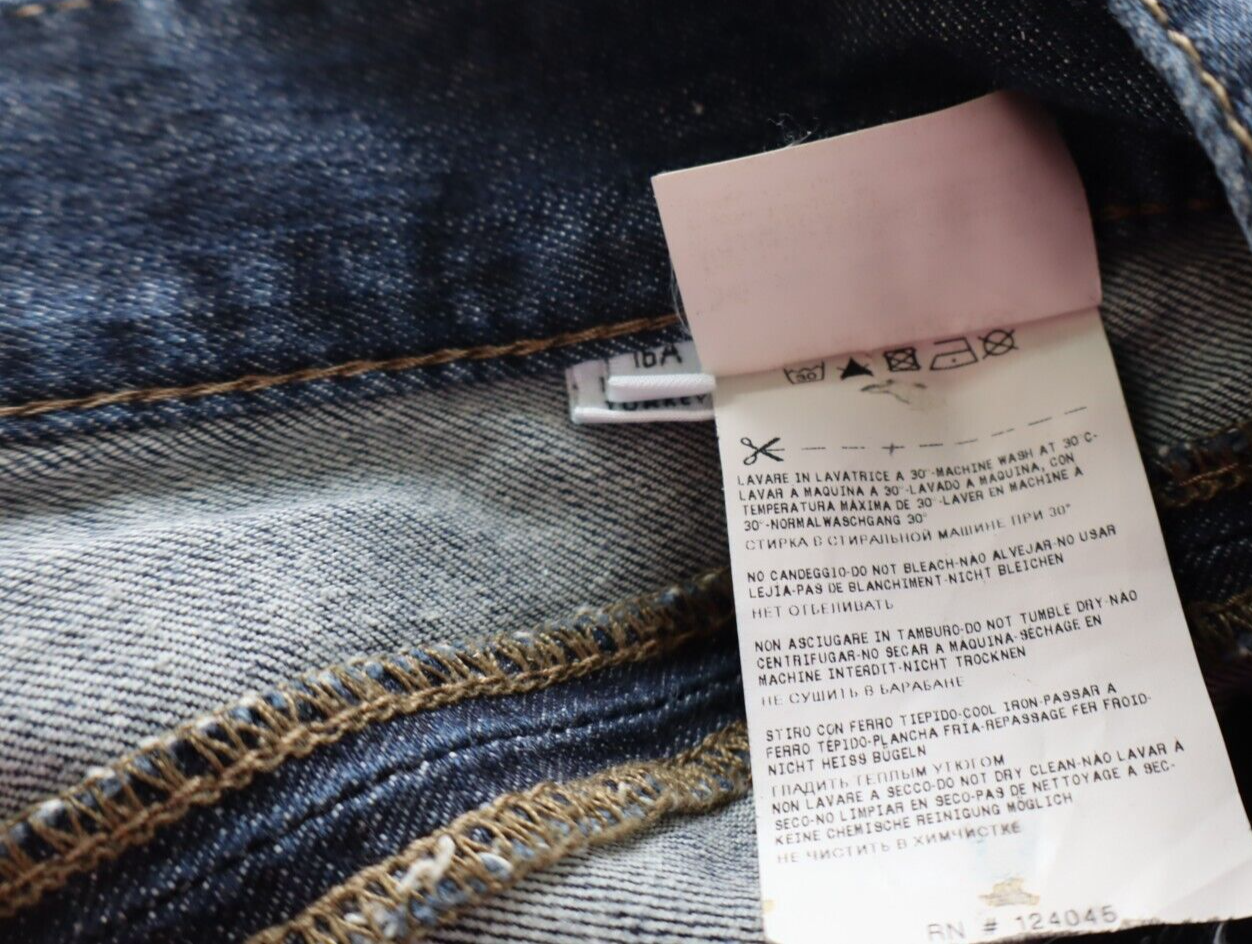 ARMANI TEEN BERMUDA PANTALONE SHORTS RAGAZZO 16 ANN BOY CASUAL PANTS JEANS