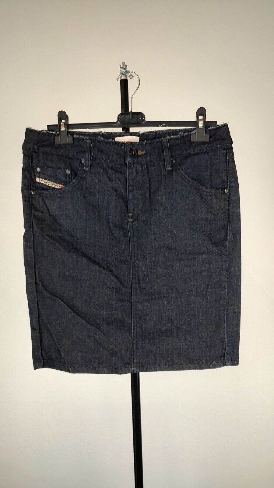 DIESEL GONNA JEANS  DENIM DONNA WOMAN SKIRT Tg. M CASUAL VINTAGE COTONE