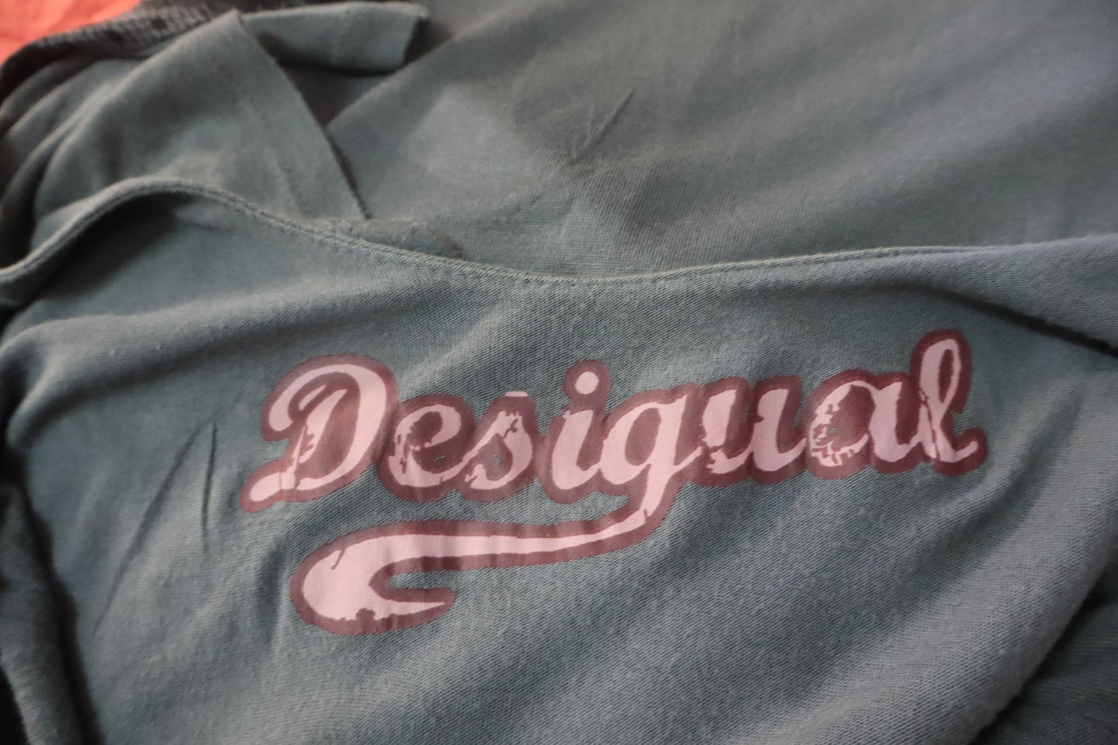 DESIGUAL VESTITO BRETELLE DONNA TG M WOMAN CASUAL VINTAGE DRESS ABITO LOGO
