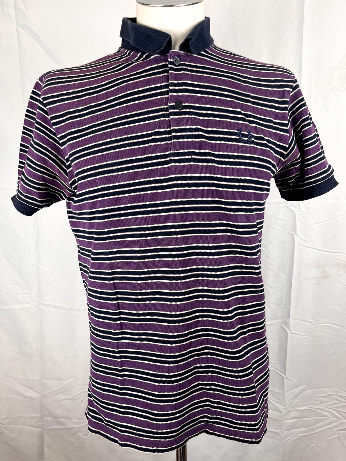 FRED PERRY POLO MAGLIA UOMO COTONE TG M MAN COTTON T-SHIRT CASUAL VINTAGE