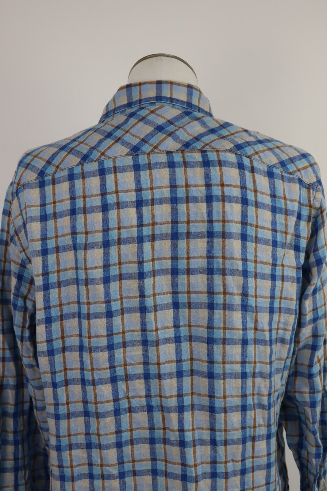 MARLBORO CLASSICS CAMICIA UOMO TG. XL MAN CASUAL VINTAGE SHIRT LINO