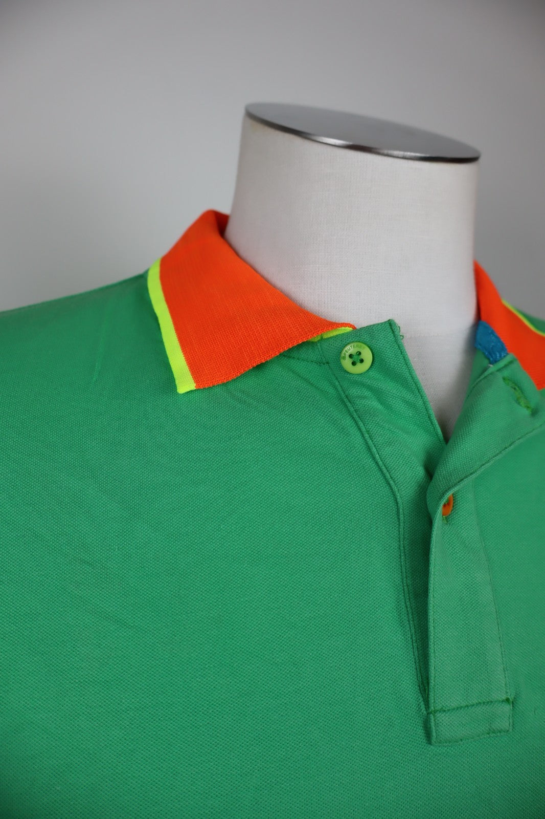 PEUTEREY POLO MAGLIA COTONE UOMO TG M COTTON MAN T-SHIRT CASUAL VINTAGE LOGO