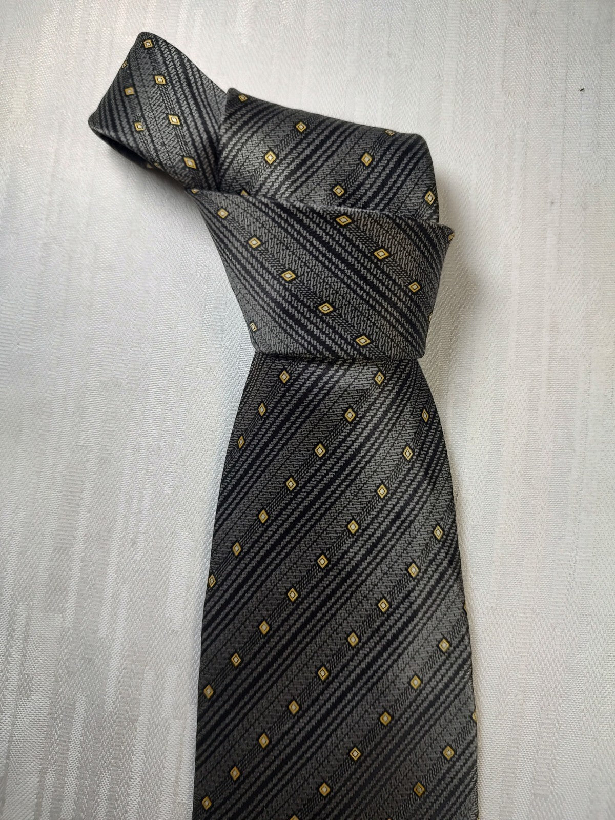 TINO COSMA 100% SILK TIE SETA CRAVATTA NECKTIE MADE IN ITALY CLASSIC