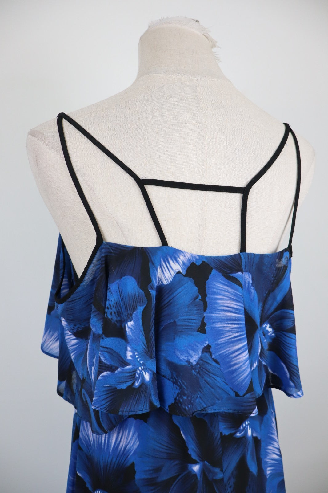GUESS LOS ANGELES VESTITO ABITO DONNA TG. S WOMAN CASUAL VINTAGE DRESS FLOREALE