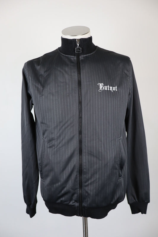 BUT NOT GIACCA FELPA CON ZIP UOMO Tg. S MAN CASUAL SPORT JACKET VINTAGE