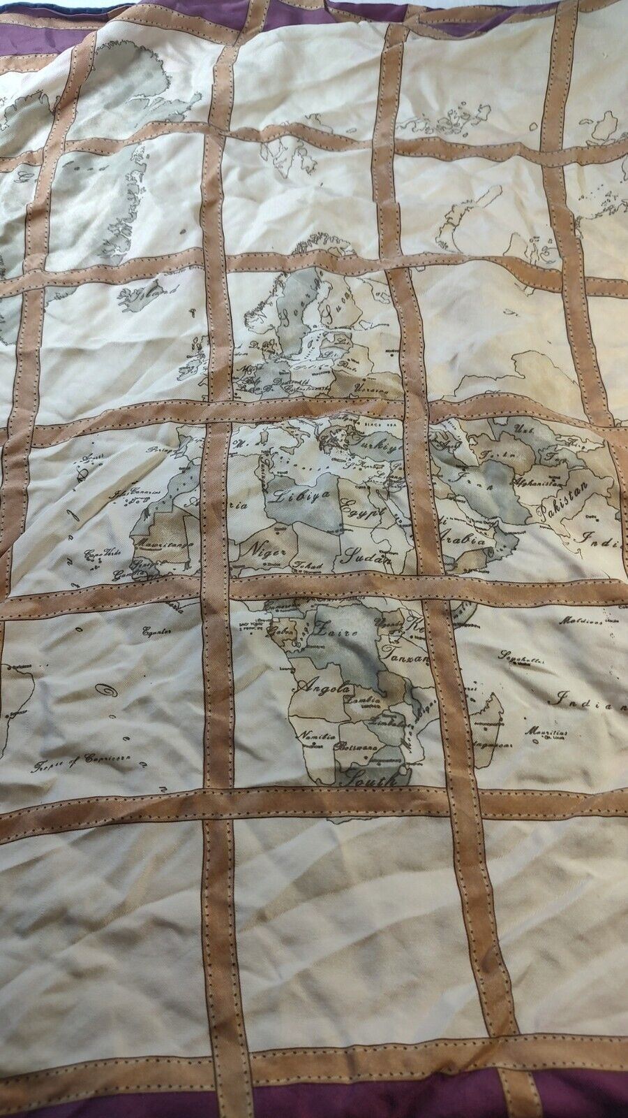 ALVIERO MARTINI FOULARD 100% SILK SETA SCARVES SCARF SQUARE MADE IN ITALY