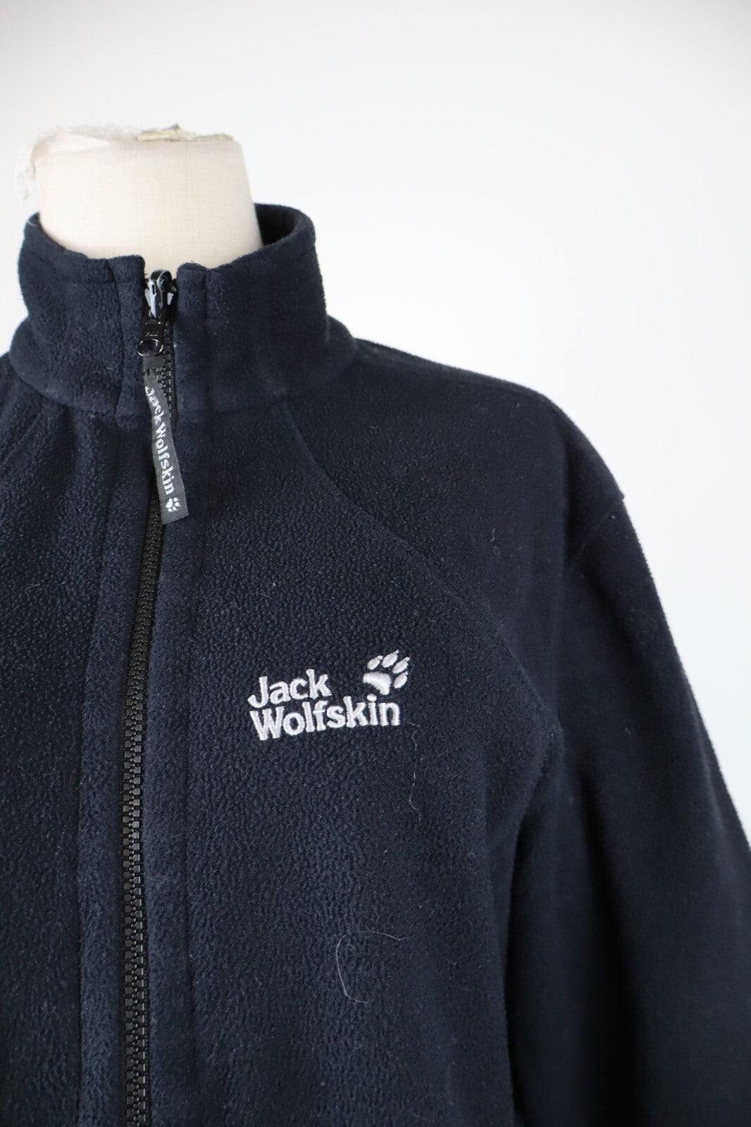 JACK WOLFSKIN FELPA CON ZIP DONNA Tg L WOMAN CASUAL VINTAGE SPORT SWEATSHIRT