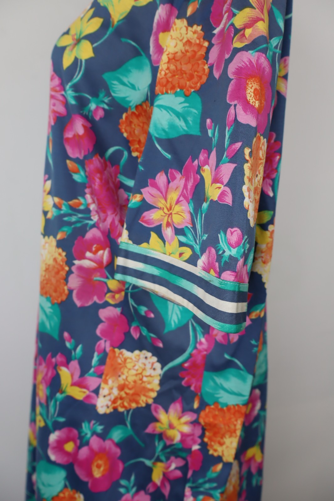 PIERRE CARDIN VESTITO SMANICATO DONNA 54 WOMAN CASUAL VINTAGE DRESS ABITO COTONE