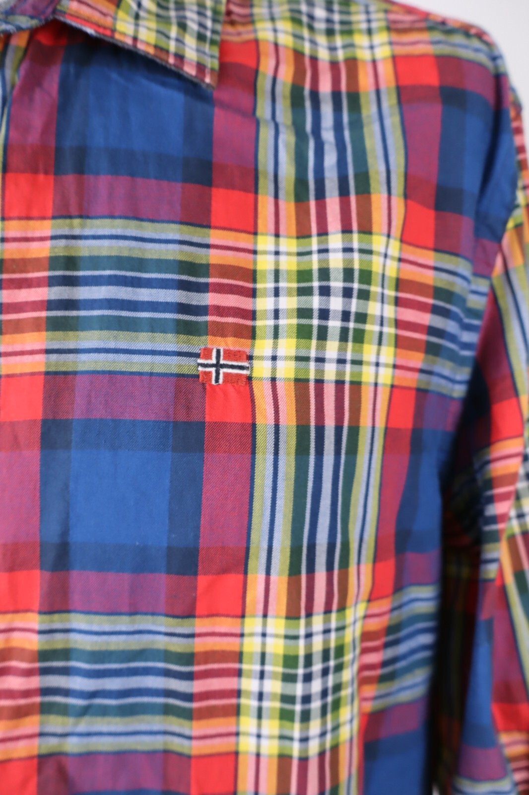 NAPAPIJRI CAMICIA SHIRT UOMO Tg XL MAN VINTAGE CASUAL COTONE