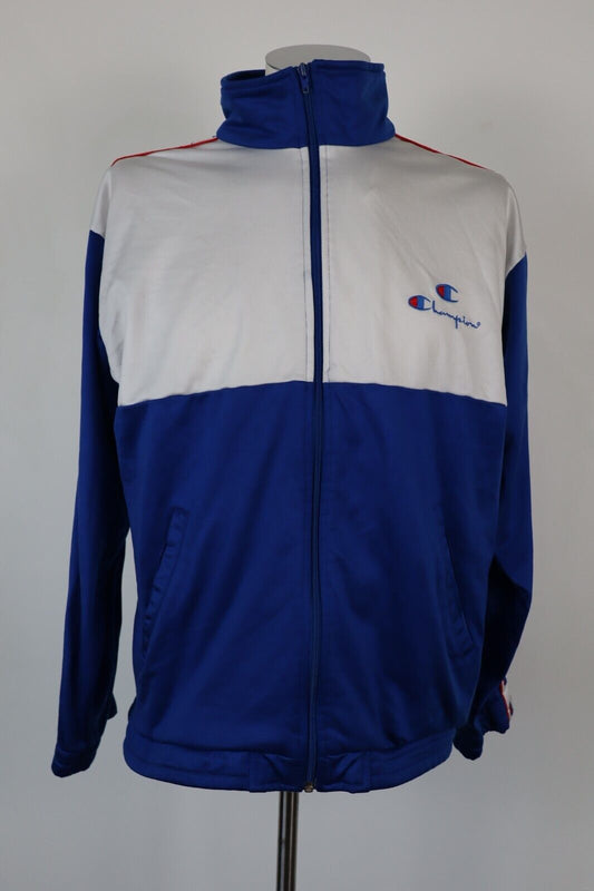 CHAMPION GIACCA SPORTIVA UOMO TG L MAN SPORT VINTAGE CASUAL JACKET RARA