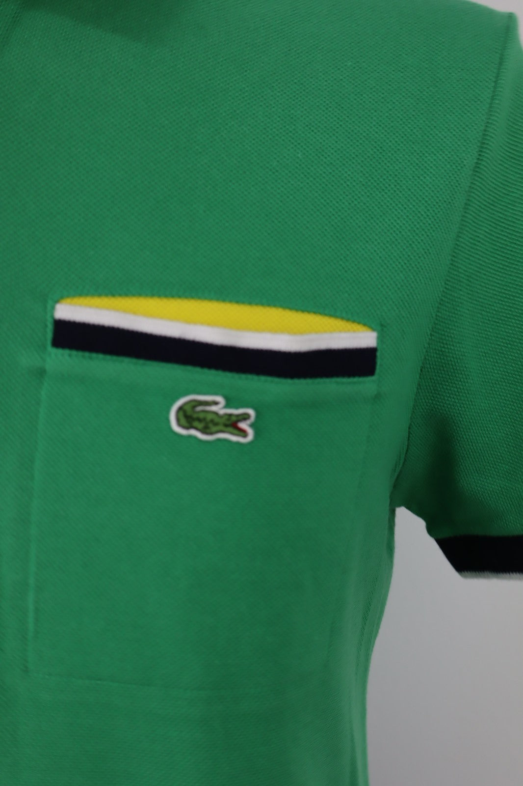 LACOSTE LIVE MAGLIA POLO UOMO TG. 4 MAN T-SHIRT CASUAL VINTAGE COTONE COTTON