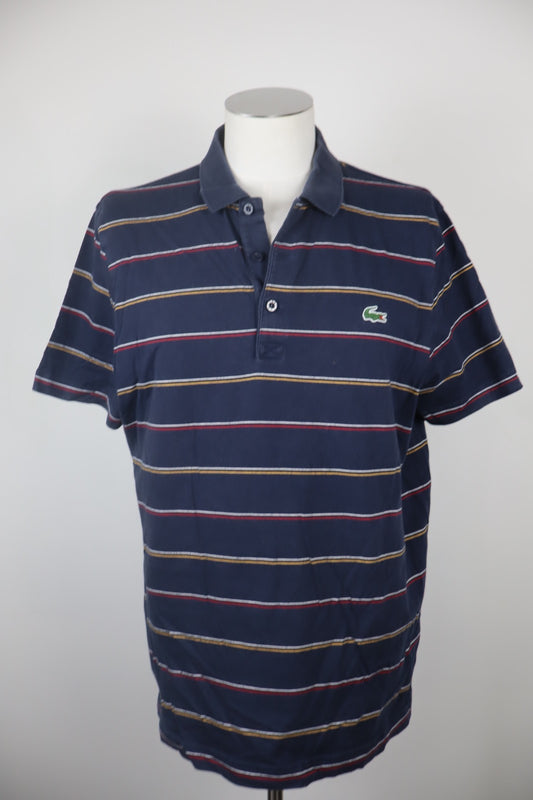 LACOSTE MAGLIA UOMO COTONE 2XL 7 MAN COTTON POLO SHIRT CASUAL VINTAGE LOGO
