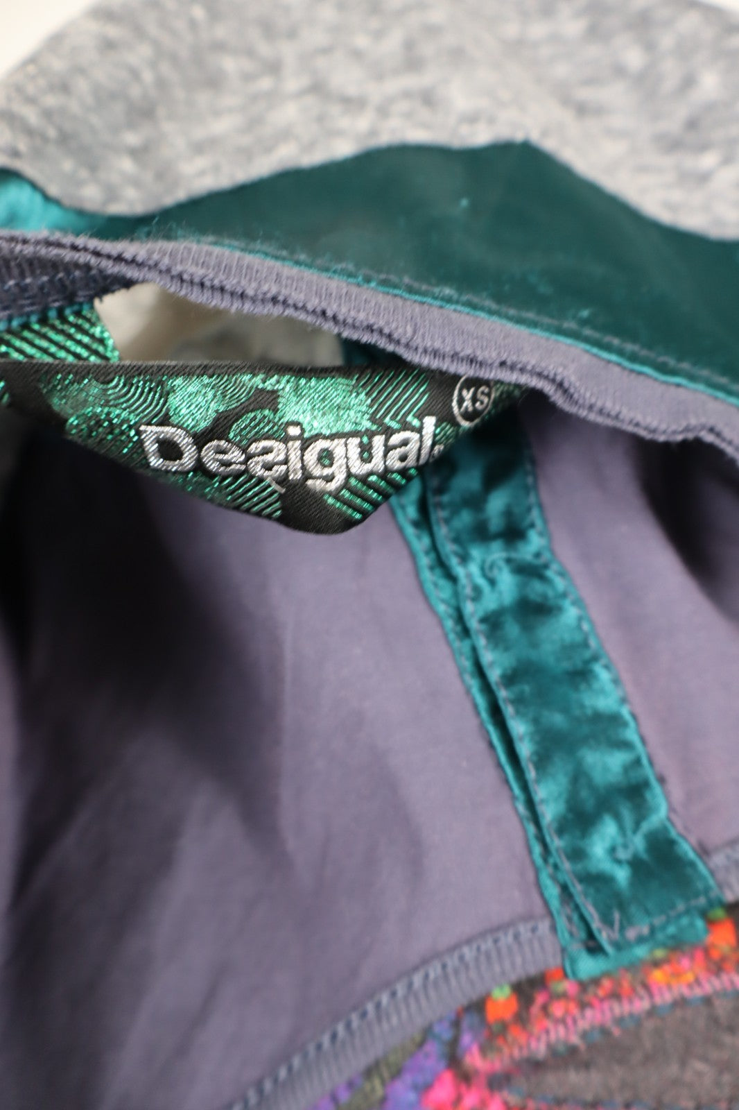 DESIGUAL MAGLIA DONNA TG. XS WOMAN CASUAL VINTAGE T-SHIRT COTONE