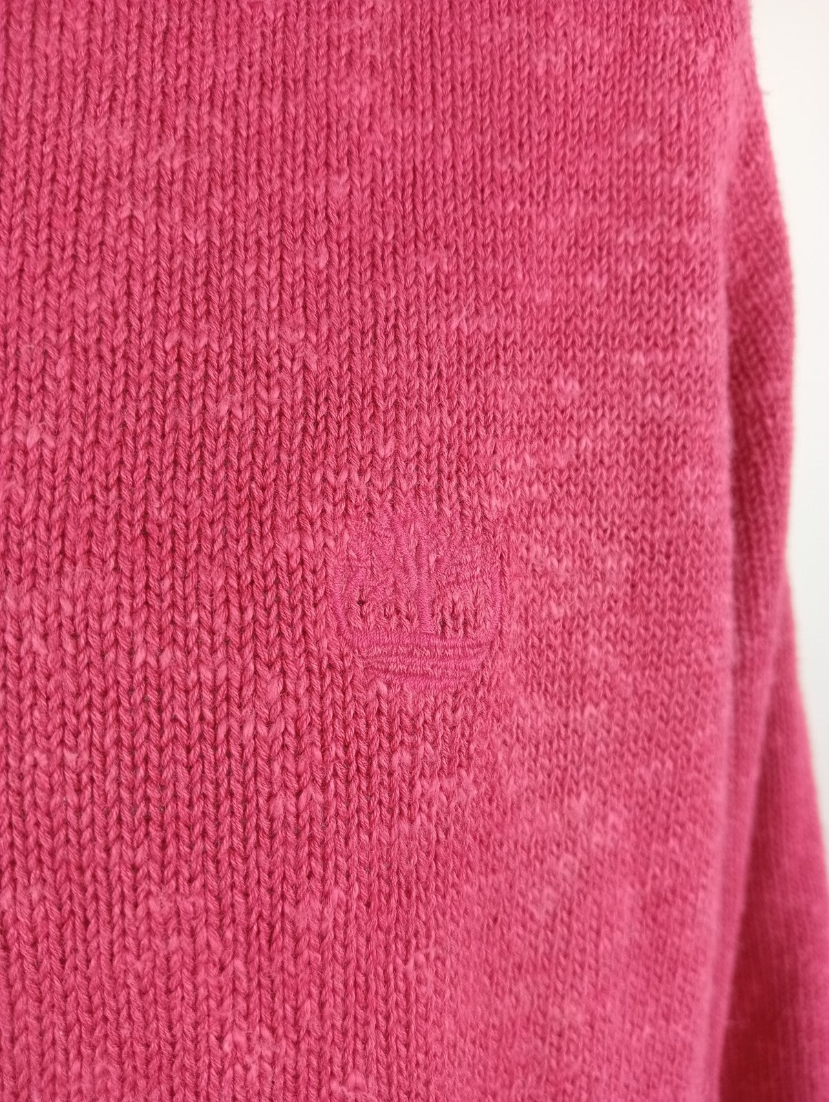 TIMBERLAND MAGLIONE COTONE COTTON UOMO L MAN SWEATER CASUAL VINTAGE ITALY