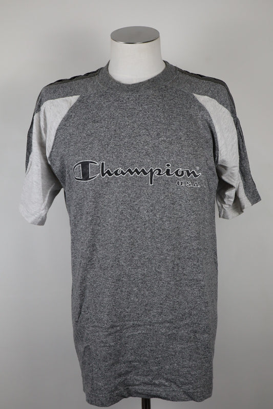 CHAMPION MAGLIA UOMO TG. L MAN T-SHIRT CASUAL VINTAGE COTONE COTTON