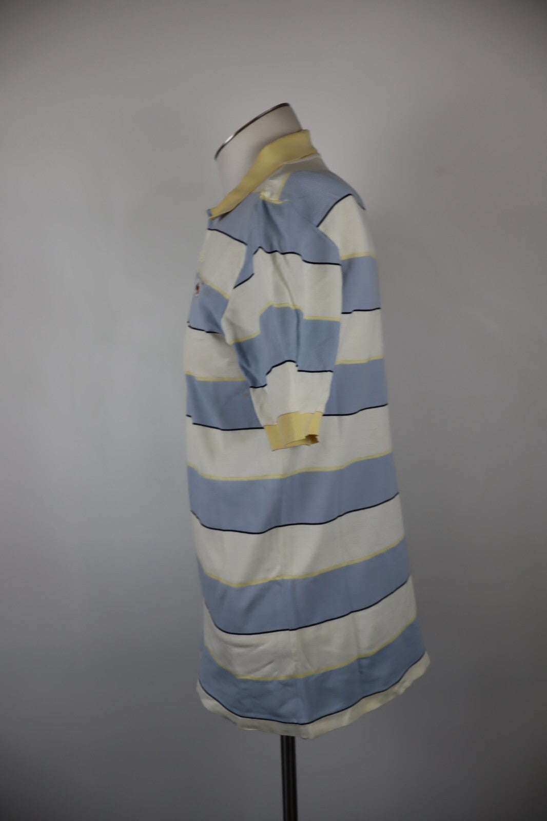 ELLESSE POLO MAGLIA UOMO TG L MAN T-SHIRT CASUAL VINTAGE COTONE