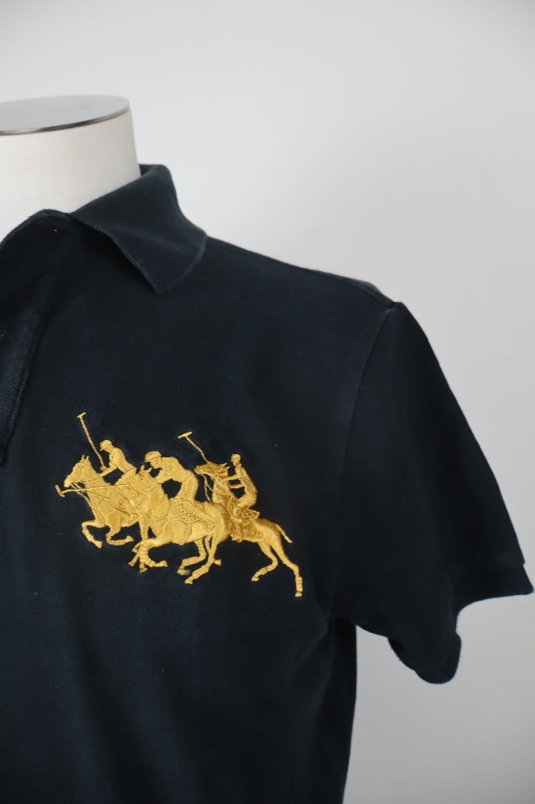 RALPH LAUREN MAGLIA POLO UOMO TG M MAN CASUAL VINTAGE T-SHIRT COTONE COTTON