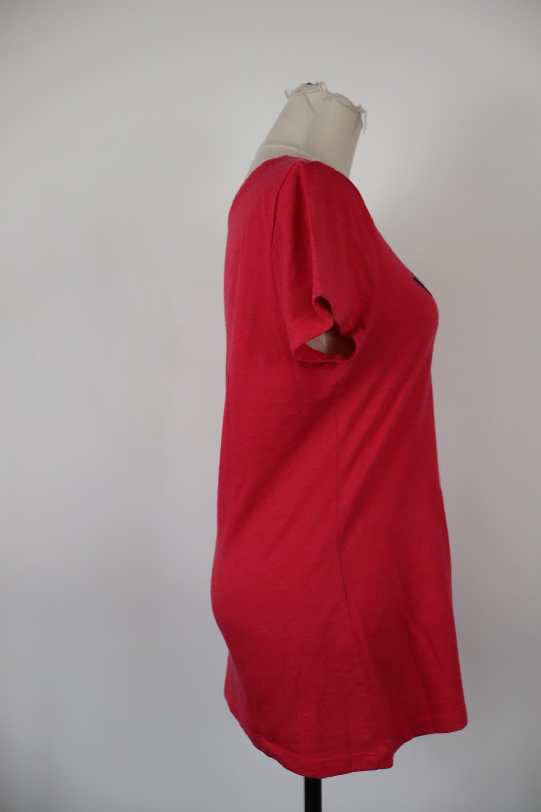 TOMMY HILFIGER MAGLIA DONNA COTONE TG. M WOMAN COTTON SHIRT CASUAL VINTAGE