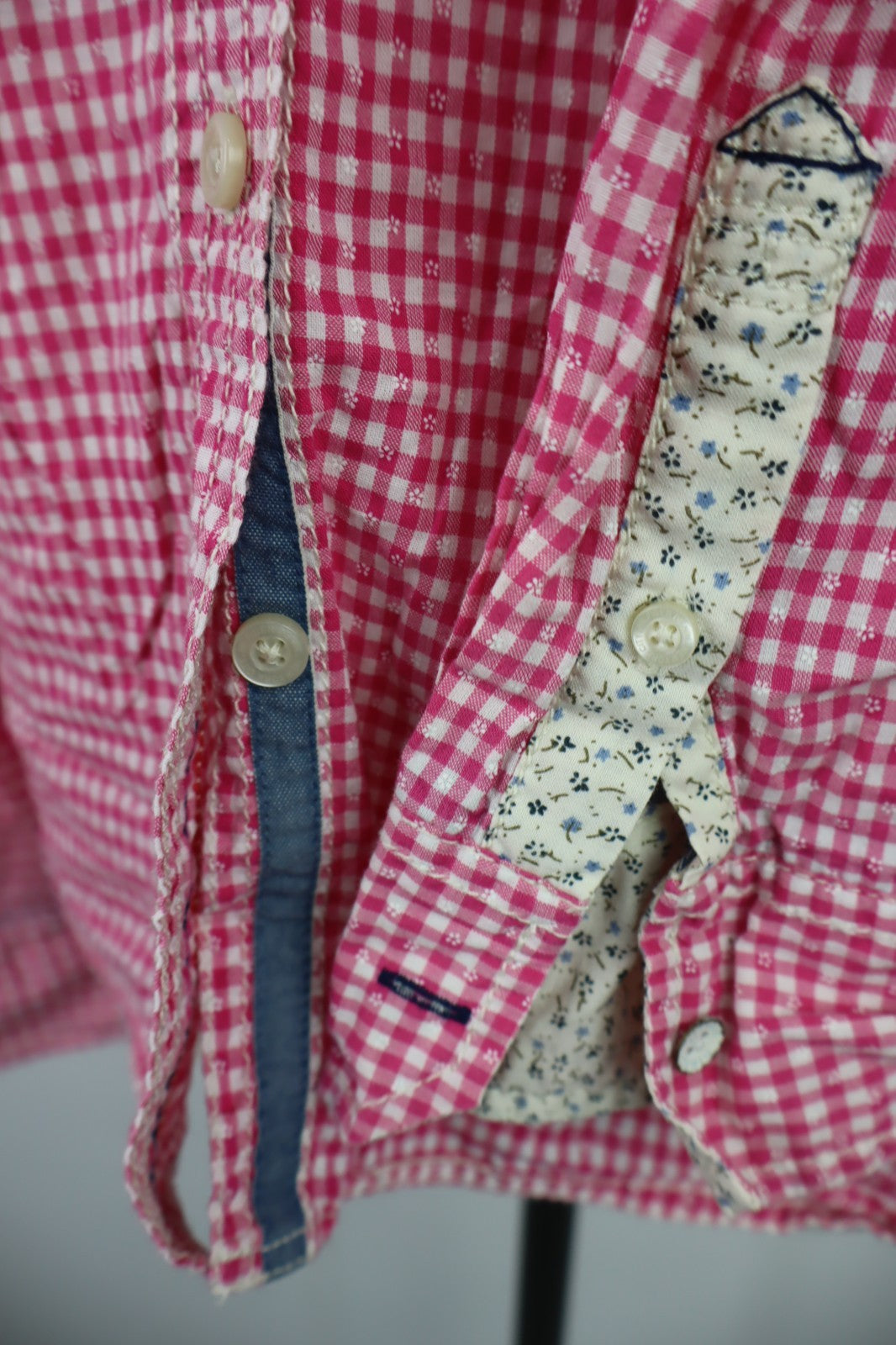 TOMMY HILFIGER CAMICIA DONNA TG M WOMAN SHIRT CASUAL VINTAGE COTONE COTTON