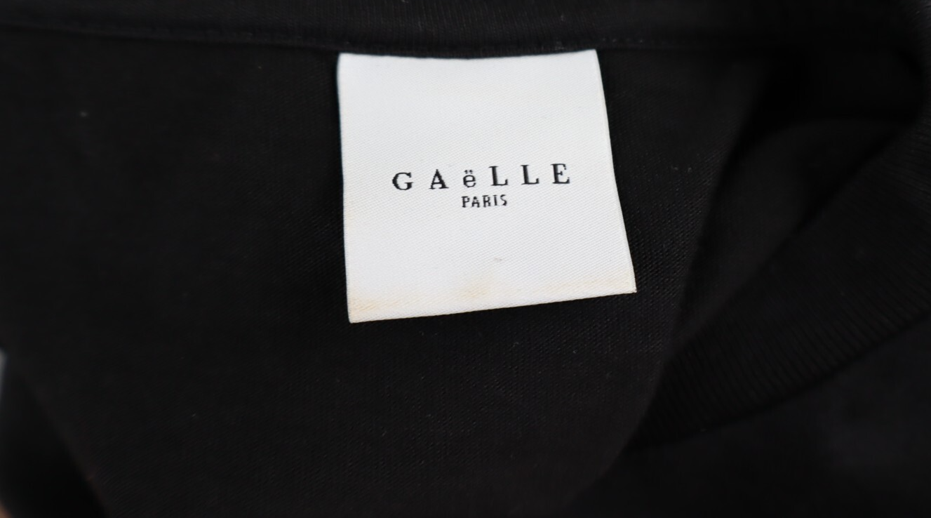 GAELLE PARIS MAGLIA DONNA TG.  S WOMAN CASUAL VINTAGE TOP T-SHIRT COTONE