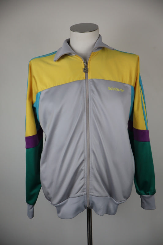 ADIDAS '80S GIACCA SPORTIVA UOMO Tg. 180 MAN VINTAGE CASUAL SPORT JACKET