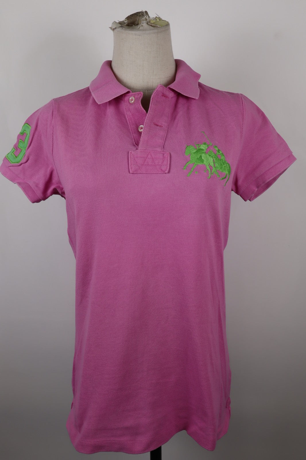 RALPH LAUREN POLO DONNA MAGLIA COTONE M WOMAN COTTON SHIRT CASUAL VINTAGE LOGO
