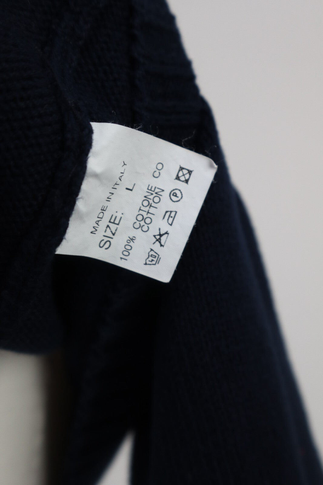 GIANFRANCO FERRE MAGLIONE MAGLIA COTONE VINTAGE UOMO L MAN SWEATER CASUAL