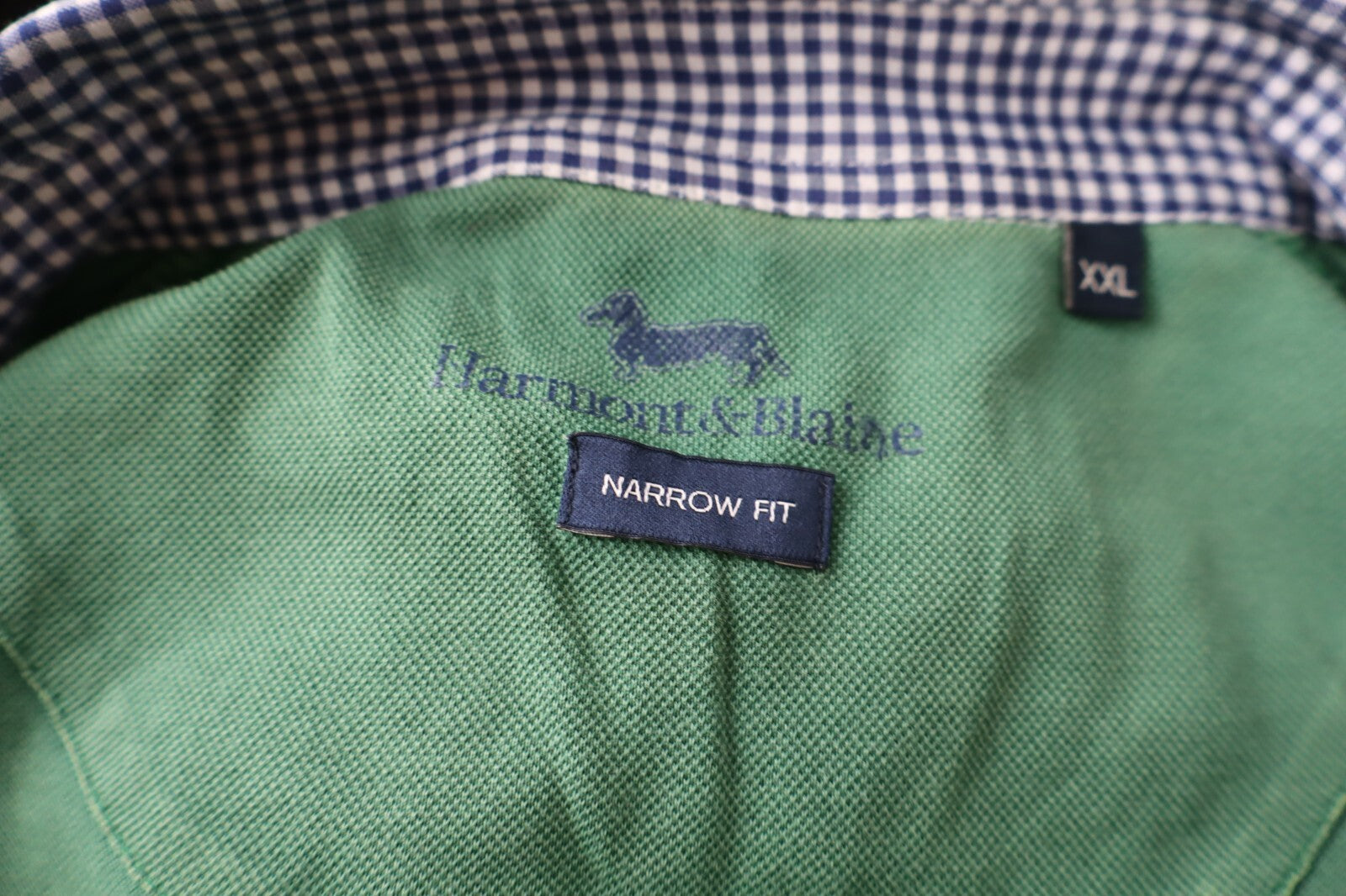 HARMONT & BLAINE POLO MAGLIA UOMO TG 2XL MAN COTONE SHIRT CASUAL VINTAGE LOGO