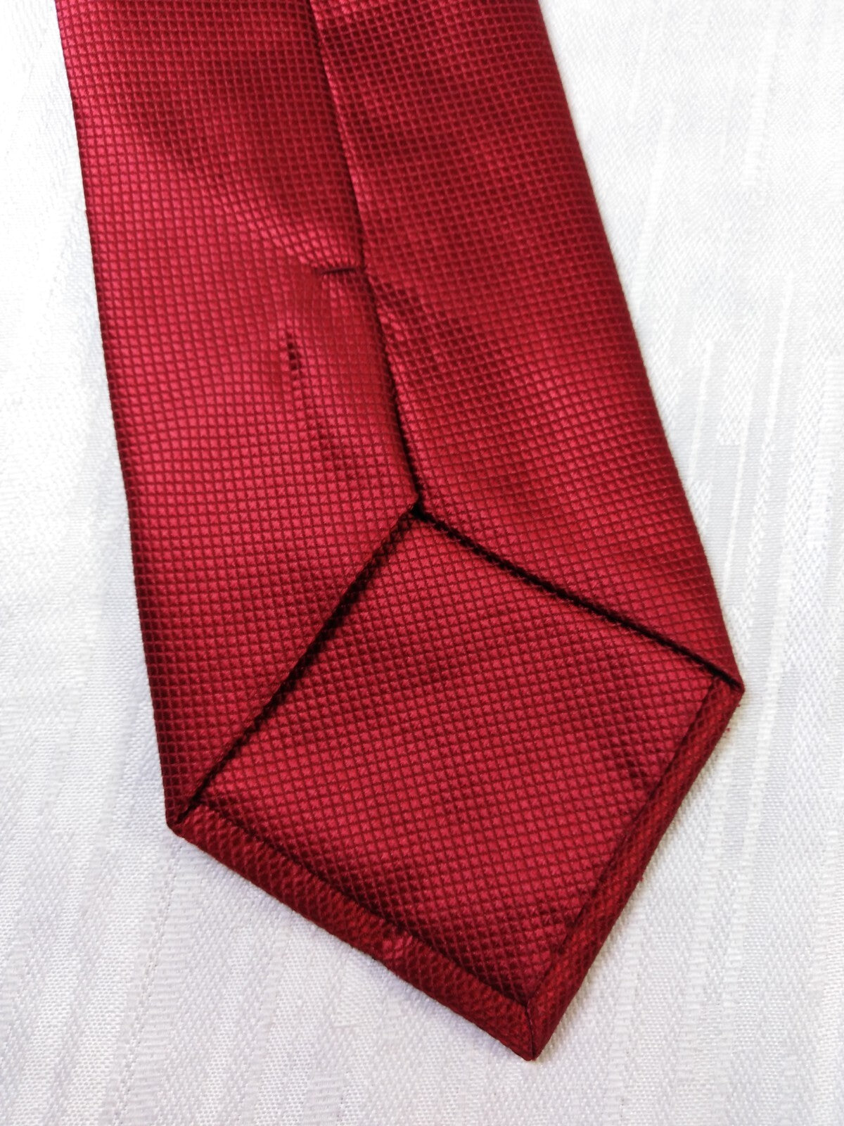 LUCIO LAMBERTI 100% SILK TIE SETA CRAVATTA NECKTIE MADE IN ITALY SELF TIPPED