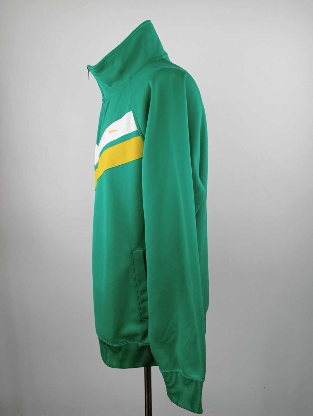 NIKE GIACCA SPORTIVA UOMO Tg. XL MAN VINTAGE CASUAL SPORT JACKET CON ZIP