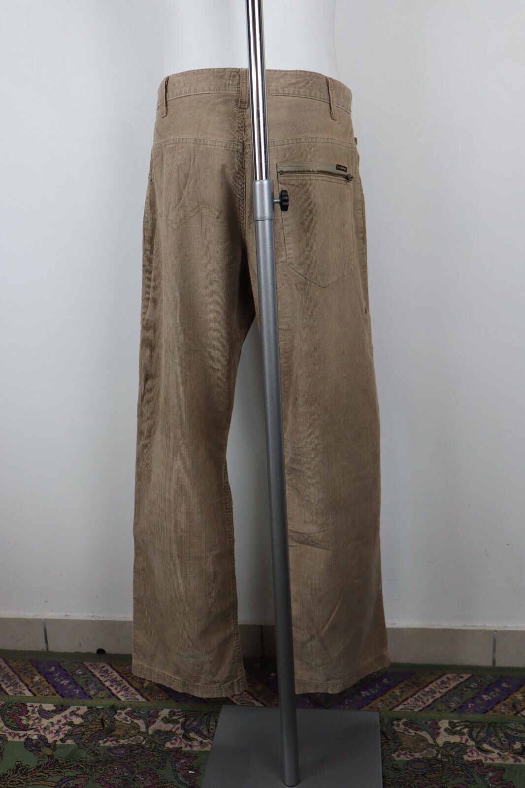 ENERGIE PANTALONE UOMO CASUAL TG. 43 MAN VINTAGE PANTS VELLUTO