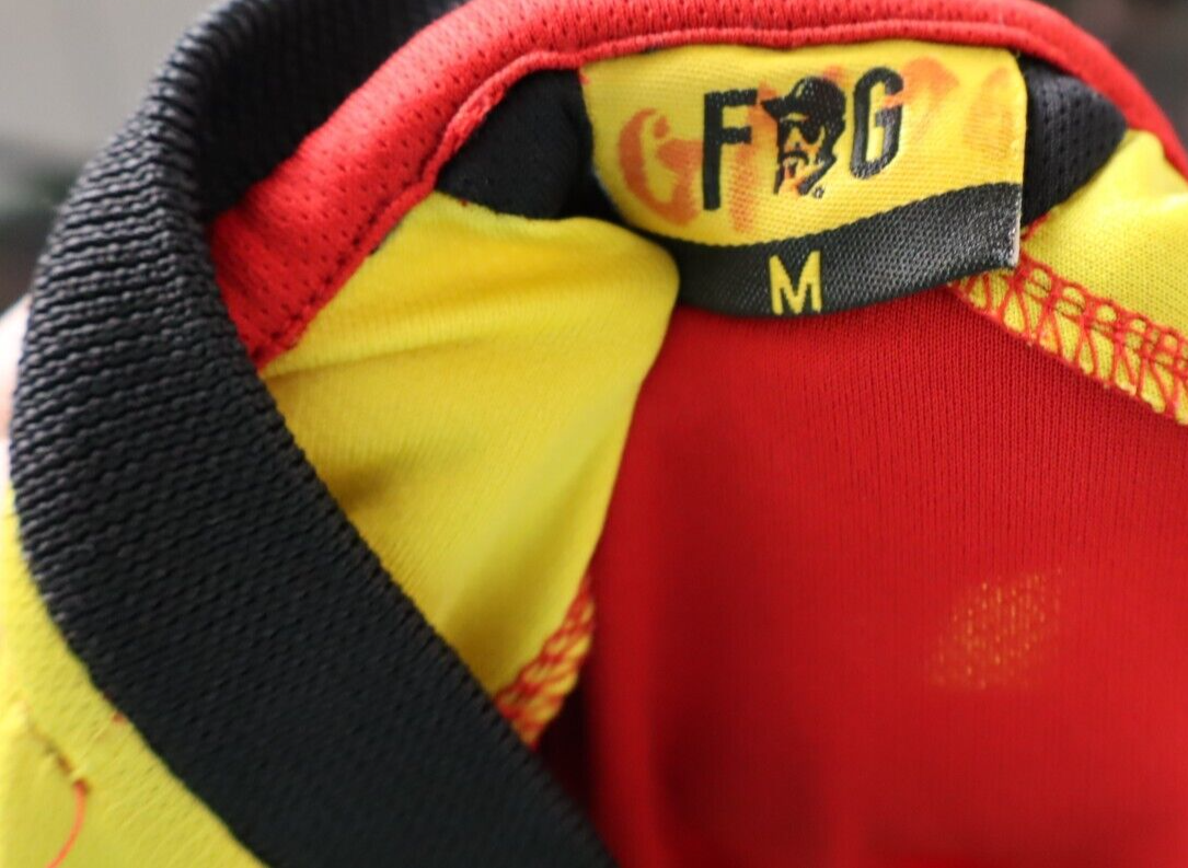 FRANKIE GARAGE BENEVENTO MAGLIA CALCIO TRIKOT UOMO Tg M SOCCER JERSEY VINTAGE